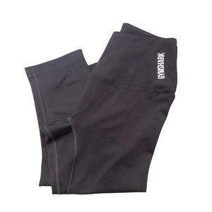 Gymshark Women’s Capri Workout Activewear Leggings Black Size XS